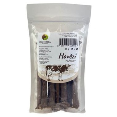 BOHEMIA TYČINKY Hovězí  85 g