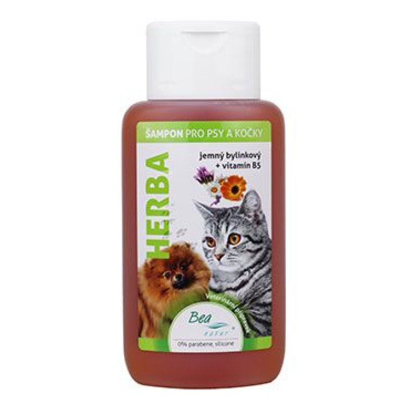 Šampon Bea Herba bylinkový pro psy a kočky 200 ml