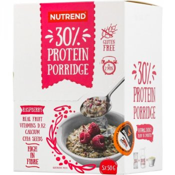 Nutrend Protein Porridge - 5x 50 g, malina