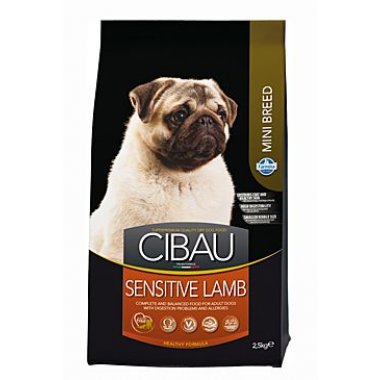 CIBAU Adult Sensitive Lamb&Rice Mini 2,5 kg