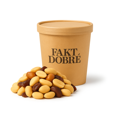 FAKT DOBRÉ kelímek Arašídová směs s datlemi a rozinkami 100 g