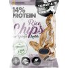 Proteinové rýžové chipsy ForPro® - 60 g, s černou čočkou