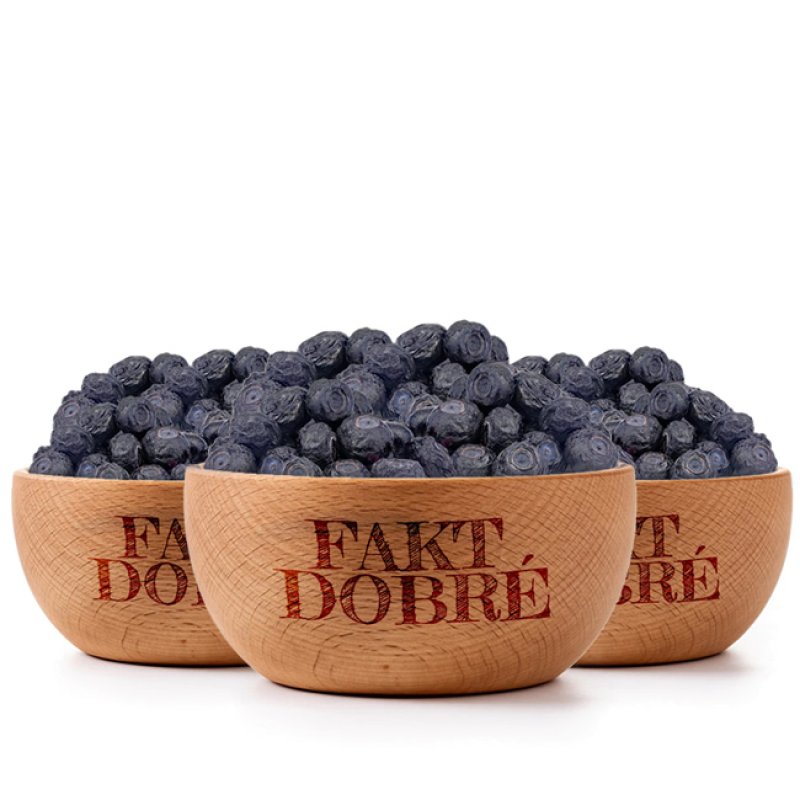 FAKT DOBRÉ Lyofilizované borůvky 240 g