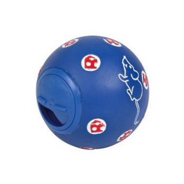 Trixie hračka Míček s otvory na krmivo Snacky 7 cm