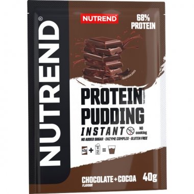 Nutrend Protein Pudding - 40 g, čokoláda-kakao