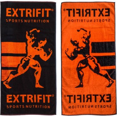 Ručník Extrifit #01 (černo-oranžový)