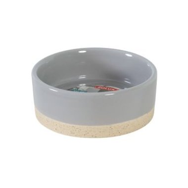 Miska keramická OLARIA 300 ml šedá Zolux