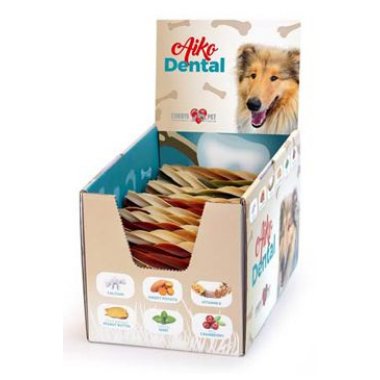 Dental Dual color Twisted Stix 12,5cm/100ks box