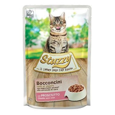 Stuzzy Cat kapsa Adult šunka prosciutto 85 g