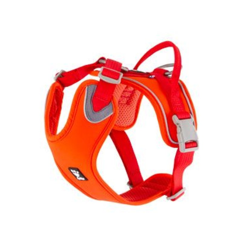 Postroj Hurtta Weekend Warrior ECO šípkový 45-60cm