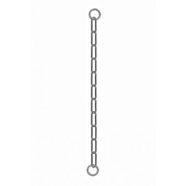 Obojek kovový stahovák dlouhá oka 1-řadý 50 cm
