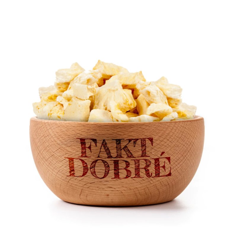FAKT DOBRÉ Lyofilizovaný ananas kousky 80 g