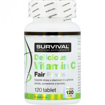 Survival Delicious Vitamin C Fair Power 120 tbl