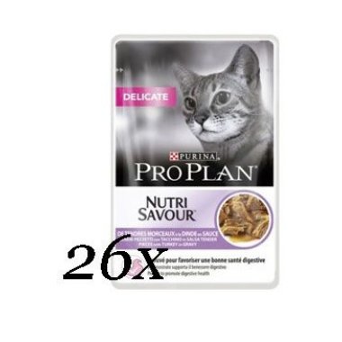 ProPlan Cat kaps. Delicate krůta 26 x 85 g
