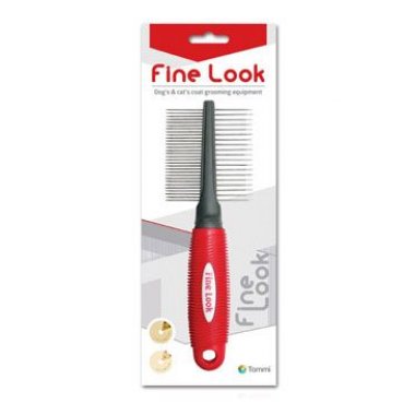 Hřeben Fine Look oboustranný 7 x 21 cm