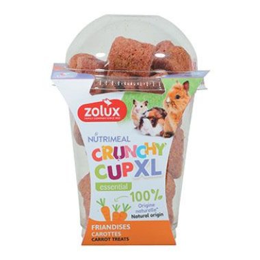 Zolux Pochoutka CRUNCHYCUP XL mrkev 110 g