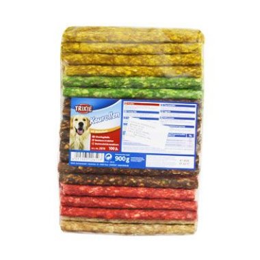 Trixie tyčinka chroupací 9-10mm/12cm mix barev 100 ks