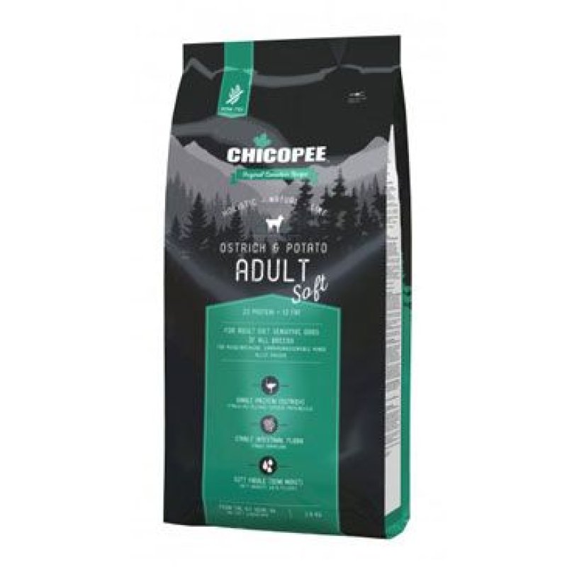 Chicopee HNL Soft Adult Ostrich-Potato 12 kg
