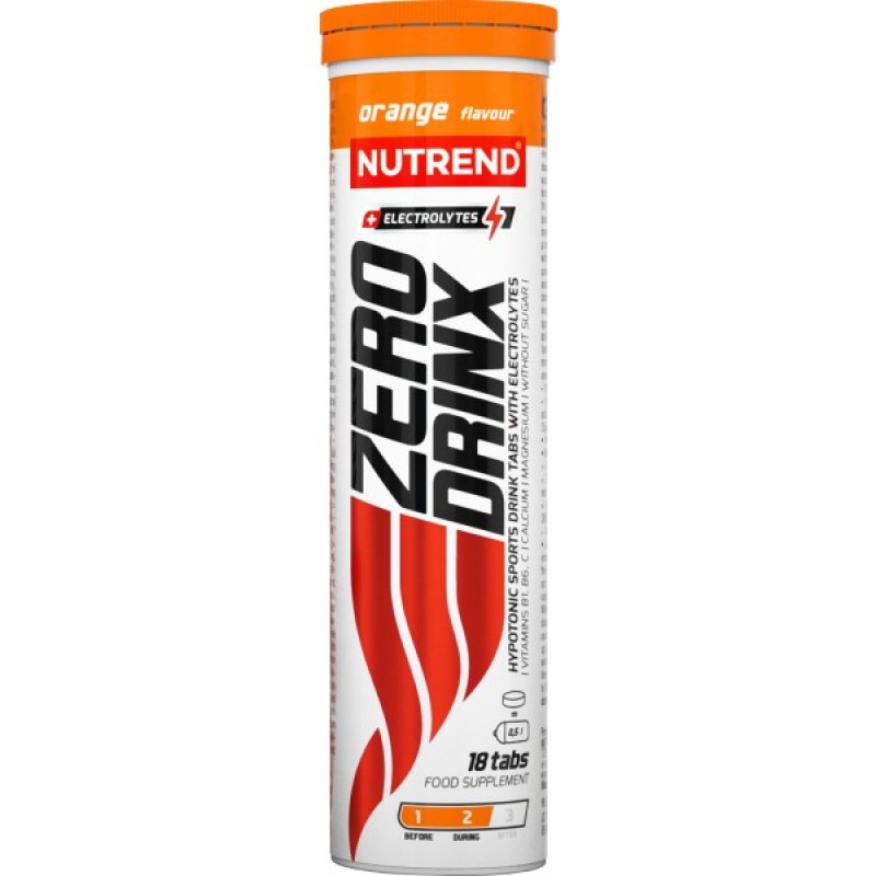 Nutrend Zerodrinx Tabs - 18 tbl, černý rybíz