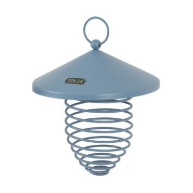 Zolux Krmítko venk. SPIRALO na loj. koule kov modrá 11 cm