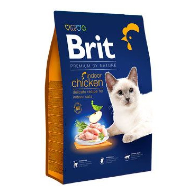 Brit Premium Cat by Nature Indoor Chicken 1,5 kg