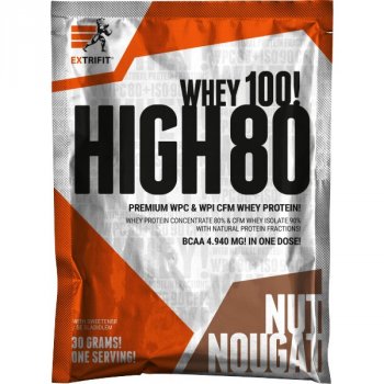Extrifit High Whey 80 - 30 g, lískový ořech