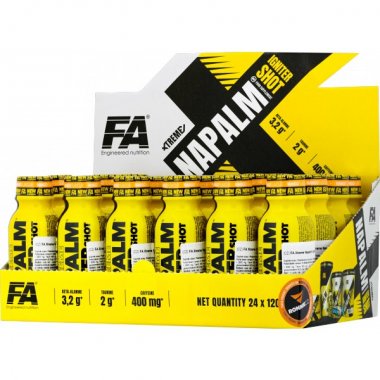 Fitness Authority Xtreme Napalm Igniter Shot 2022 - 24x 120 ml, mango