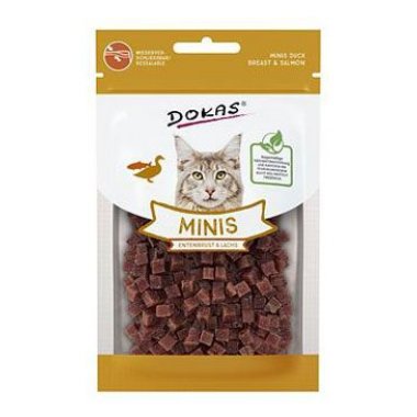 Dokas Minis Kostičky kachna, losos, šanta 30 g