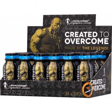 Kevin Levrone Scatterbrain Shot - 24x 120 ml, pomeranč-višeň