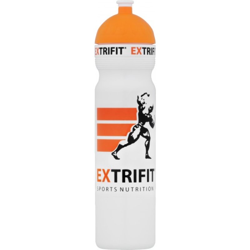 Sportovní láhev Extrifit - 1000 ml (bílo-oranžová)