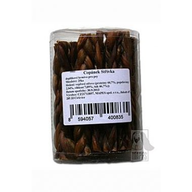 MAPES sušené střívka copánky dóza 25 ks