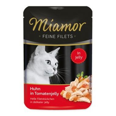 Miamor Cat Filet kapsa kuře+rajče v želé 100 g