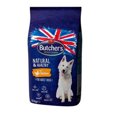 Butcher's Dog Natural & Healthy Dry s kuřecím masem 10 kg