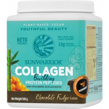 Sunwarrior Collagen Building - 500 g, čokoláda