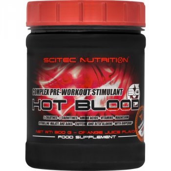Scitec Nutrition Hot Blood 3.0 - 700 g, růžová limonáda