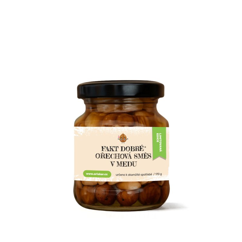 FAKT DOBRÉ Ořechová směs v medu 170 g