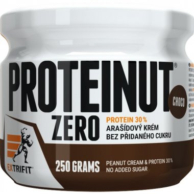 Extrifit Proteinut Zero - 250 g, čokoláda