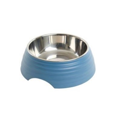 Miska melamin Frosted Ripple Bowl 700 ml modrá BUSTER