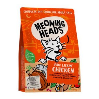 MEOWING HEADS Paw Lickin’ Chicken 450 g