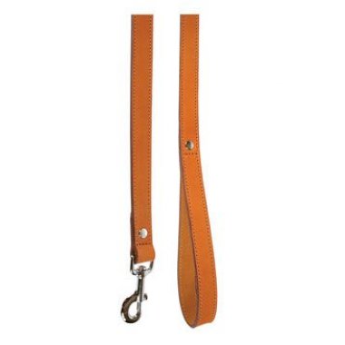 Zolux vodítko pes kůže 16mm/1m sv. hnědé