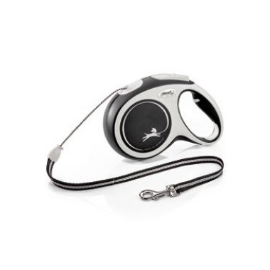 Vodítko FLEXI Comfort M lanko 8m/20kg černá NEW