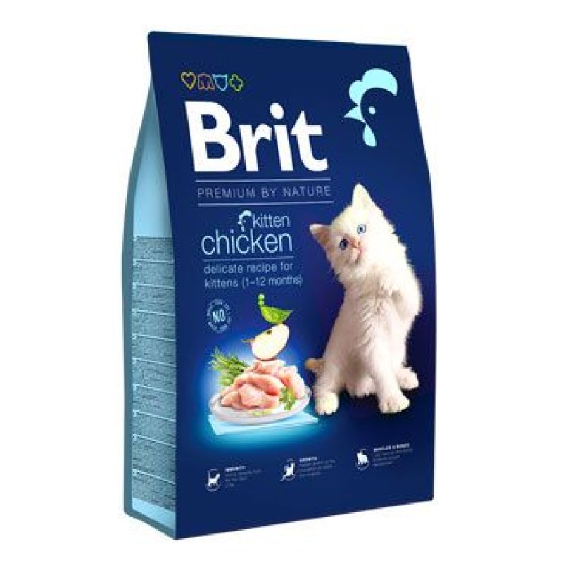Brit Premium Cat by Nature Kitten Chicken 800 g