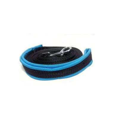 Vodítko DINOFASHION stopovací s rukojetí 15m modrá