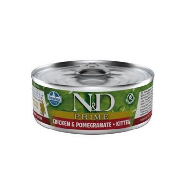 N&D CAT PRIME Kitten Chicken & Pomegranate 80 g