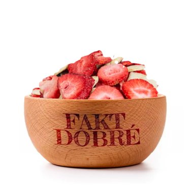 FAKT DOBRÉ Lyofilizovaný MIX jahoda a banán 80 g