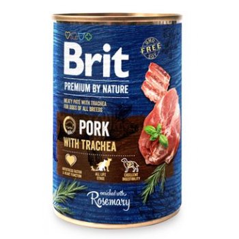 Brit Premium Dog by Nature  konz Pork & Trachea 400 g