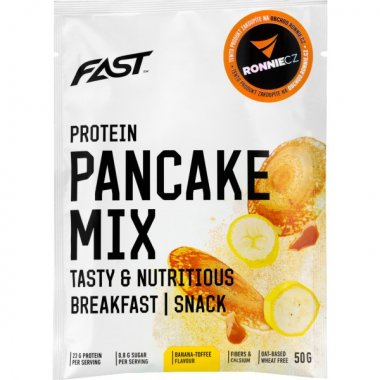 FAST Protein Pancake Mix - 50 g, banán-toffee