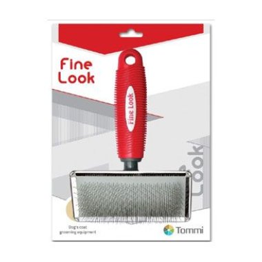 Kartáč jemný Fine Look L red image 12 x 18 cm