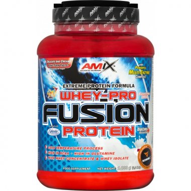 Amix Whey-Pro Fusion Protein - 1000 g, vanilka