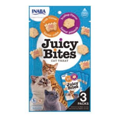 Churu Cat Juicy Bites Scallop&Crab Flavor 3 x 11,3 g